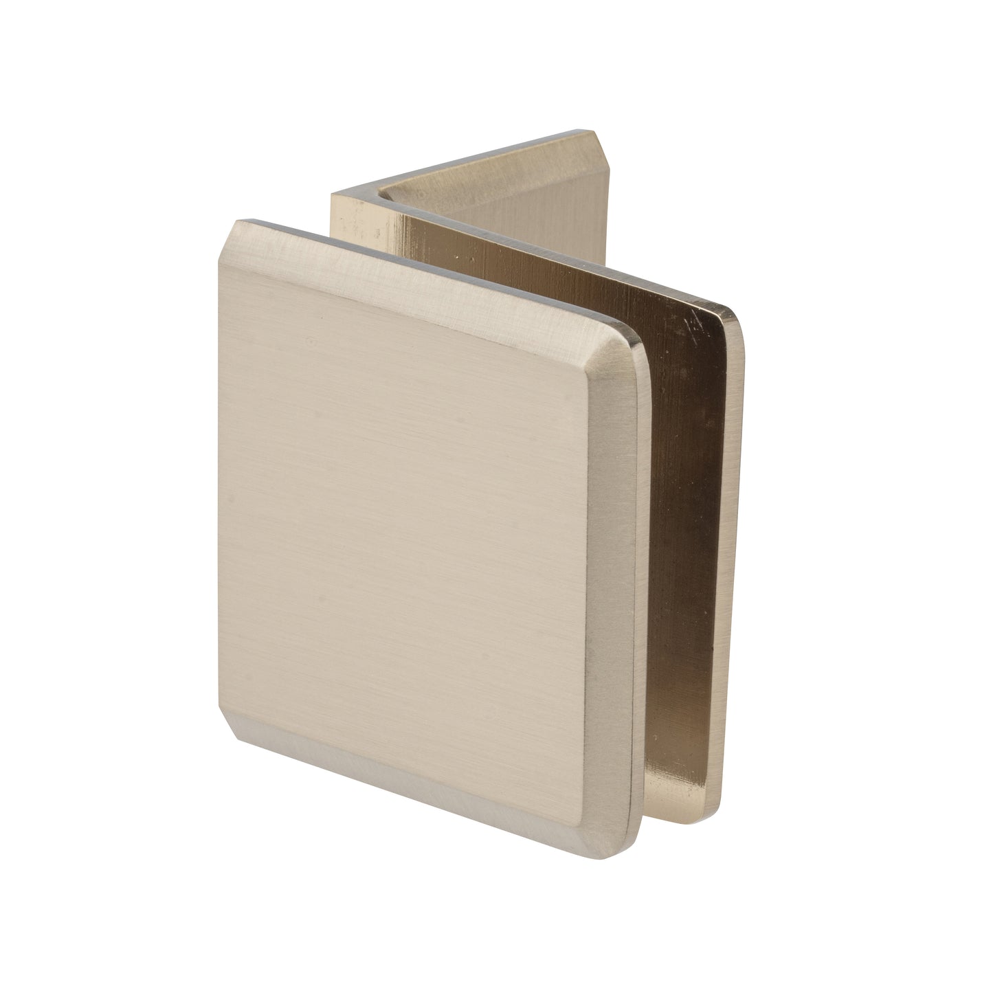 beveled wall mount with small leg clamp