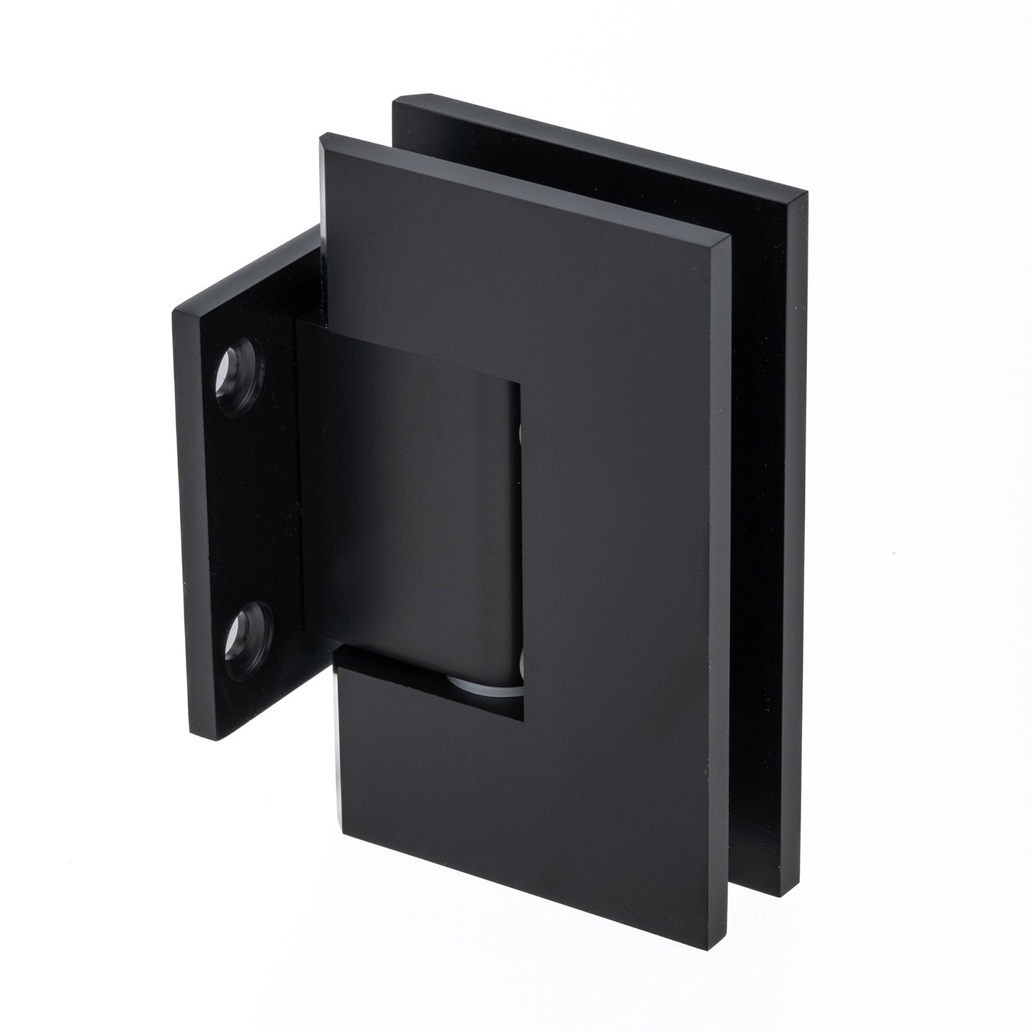 Wall Mount Short Back Plate Standard Hinge with Squared Corners
