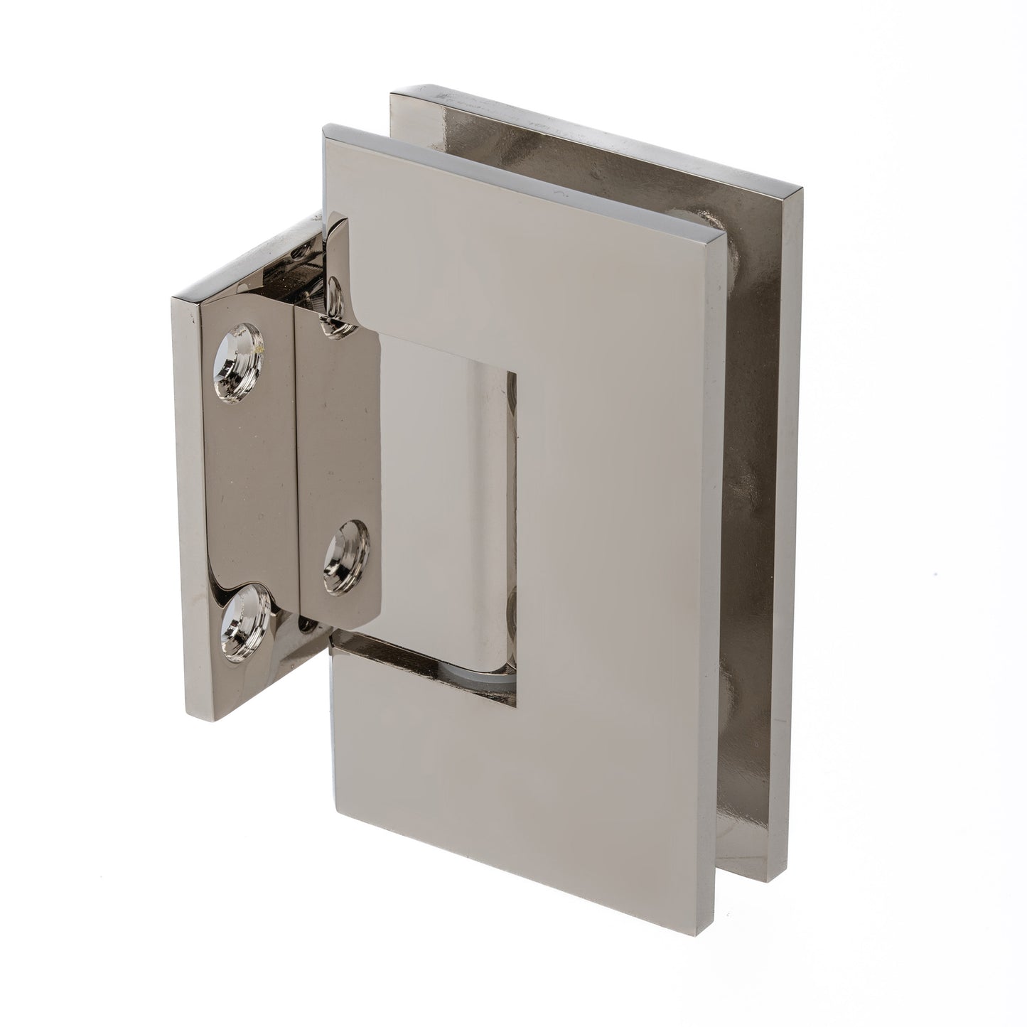 Wall Mount Short Back Plate Standard Hinge with Squared Corners
