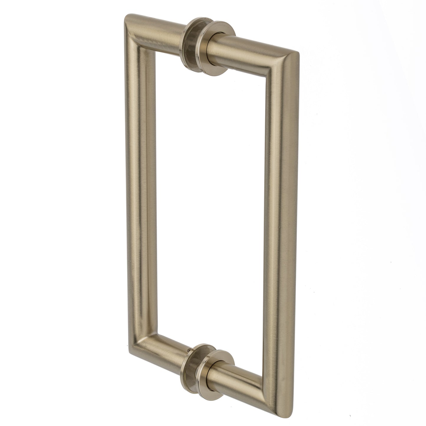 8" Back-to-Back Pull Handle with Mitered Corners
