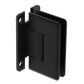 Adjustable Wall Mount Full Back Plate Standard Hinge with Beveled Edges