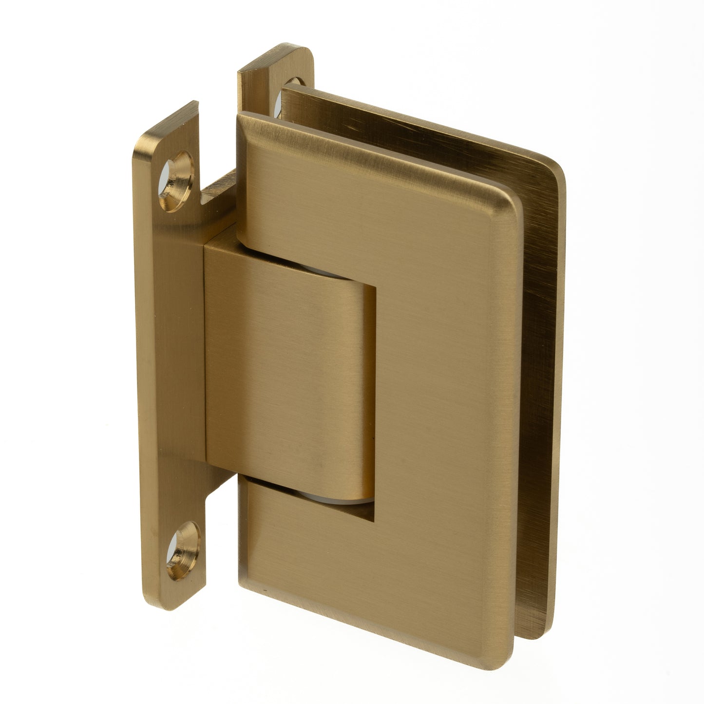 Adjustable Wall Mount Full Back Plate Standard Hinge with Beveled Edges