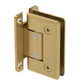 Adjustable Wall Mount Full Back Plate Standard Hinge with Beveled Edges