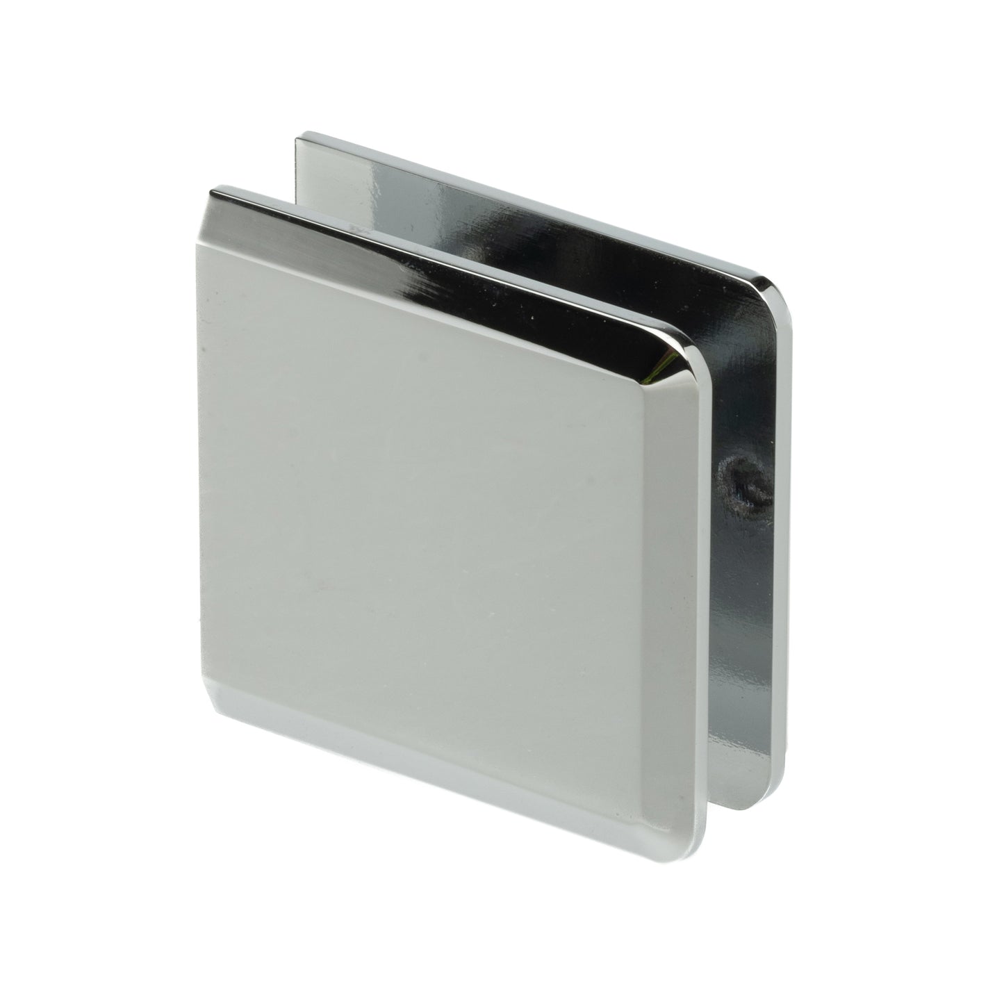 Wall Mount Movable Transom Clamp with Beveled Edges