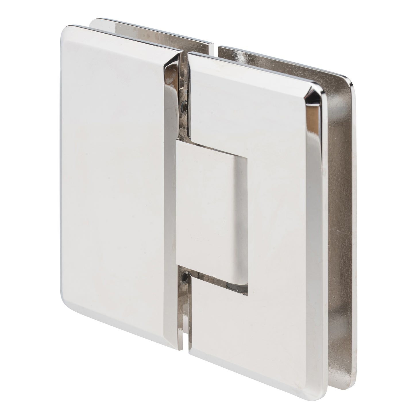 180 Degree Glass-to-Glass Heavy Duty Hinge with Beveled Edges