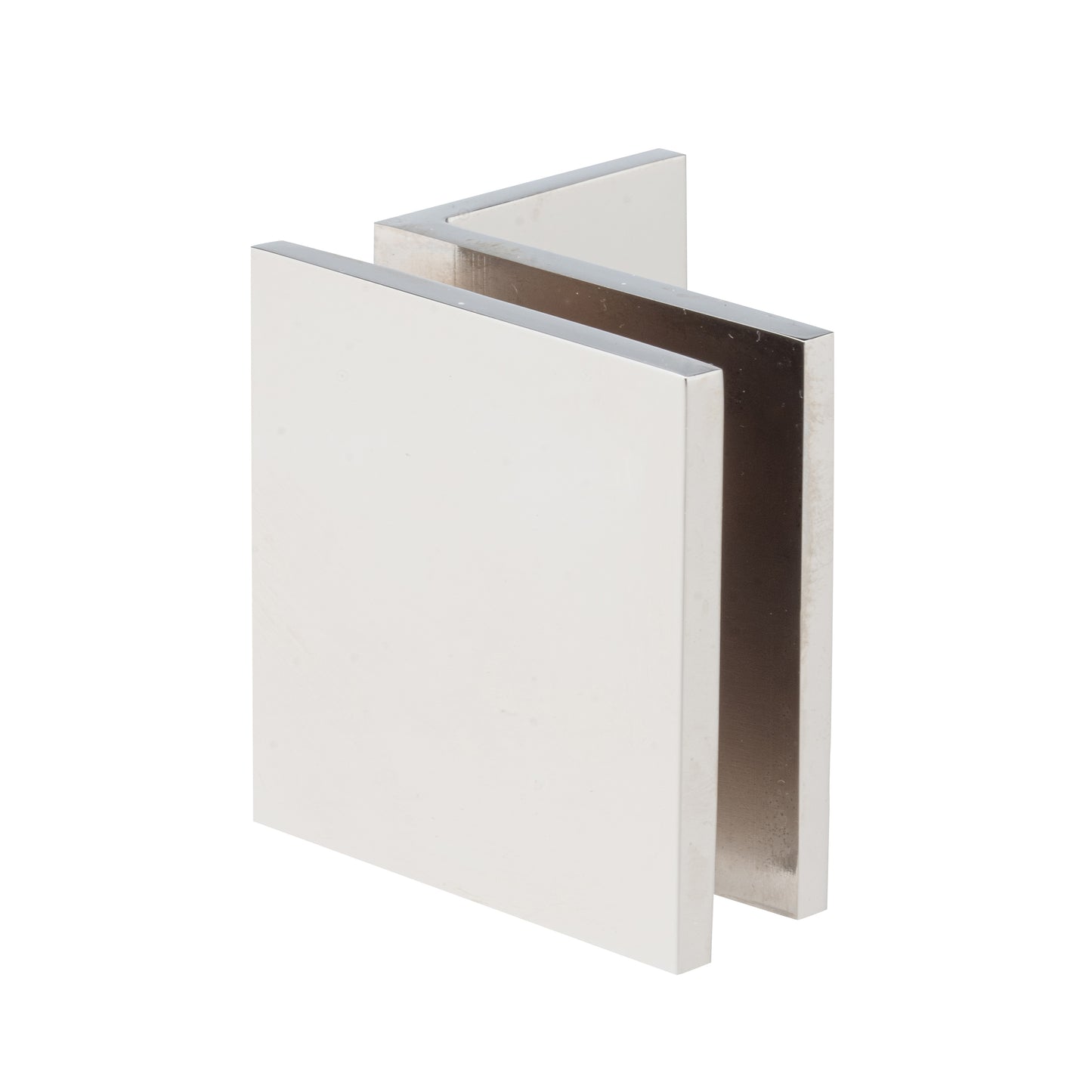 Square Wall Mount Fixed Panel With Small Leg Clamp