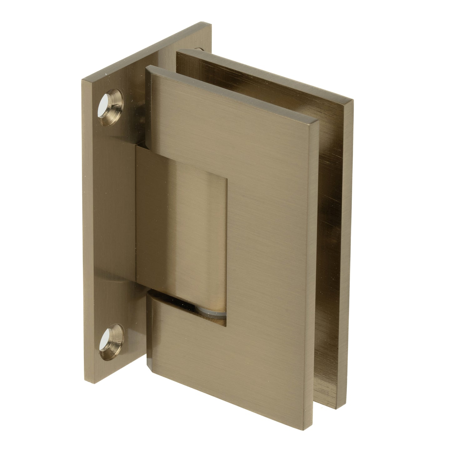 Wall Mount Full Back Plate Standard Duty Hinge - Square Design