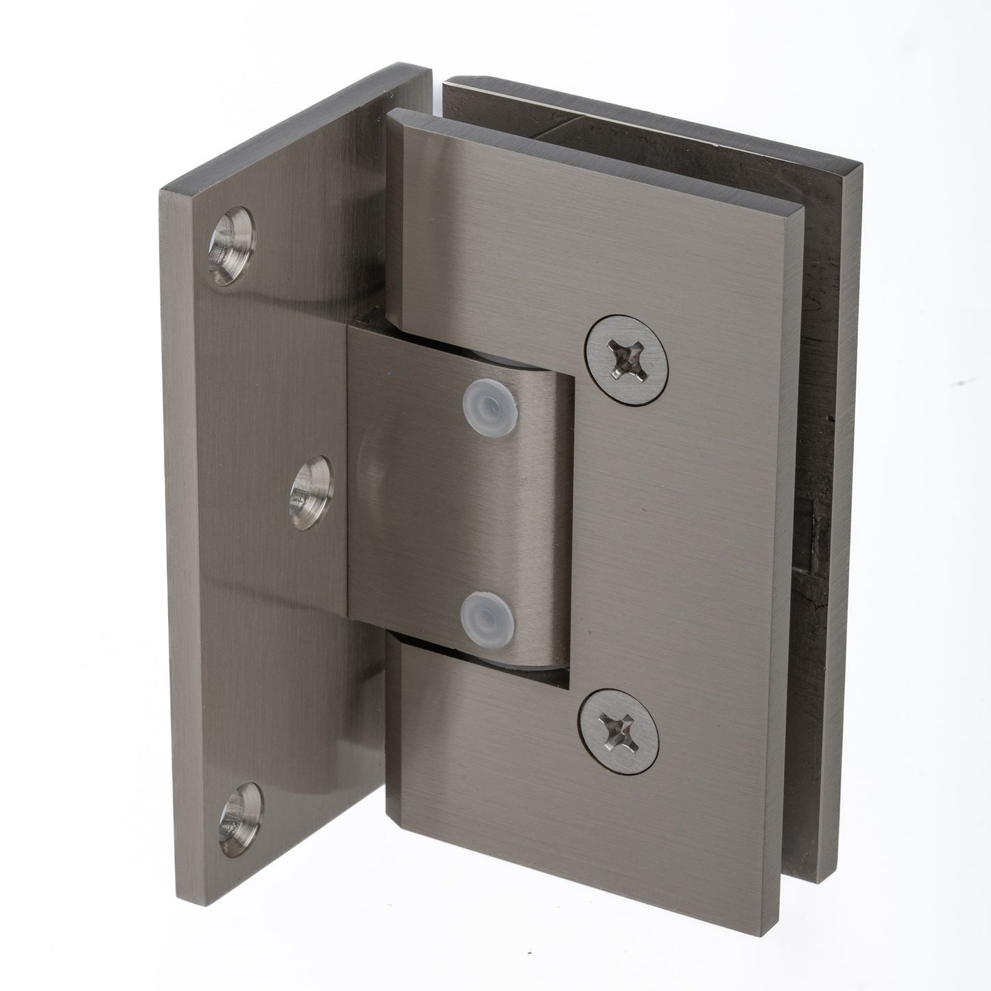 Adjustable Wall Mount Offset Heavy Duty Hinge with Squared Corners