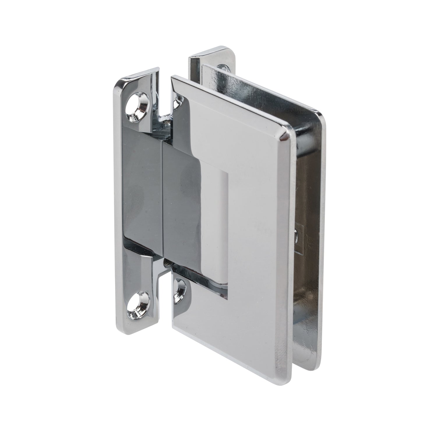 Wall Mount Full Back Plate Standard Duty Hinge - Beveled Edges