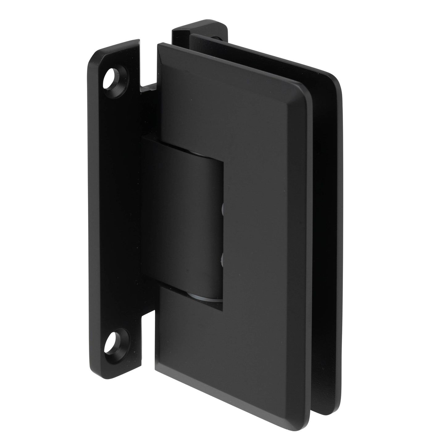 Adjustable Wall Mount Full Back Plate Hinge - Heavy Duty with Beveled Edges