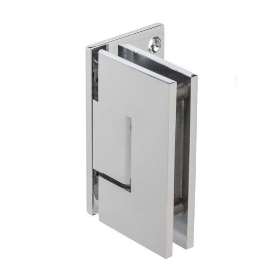 Wall Mount Offset Back Plate Hinge with Squared Corners - Standard Duty